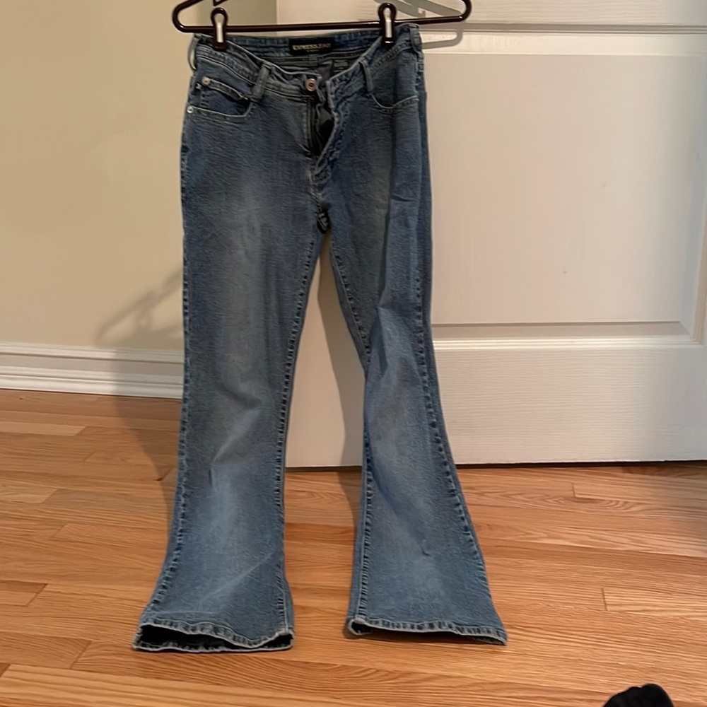 Express Jeans Stretch Size 3/4